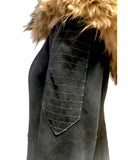 Bergen of Norway Sand Kimberly Shearling Coat - Bergen Of Norway