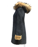 Bergen of Norway Sand Kimberly Shearling Coat - Bergen Of Norway