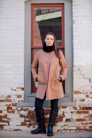Madewell online bergen coat