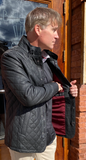 Bergen of Norway Men's Munich Quilted Leather Jacket